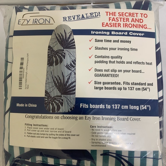 Ezy Iron Ironing Board Cover and Pad Thick Padding, - Picture 7 of 8